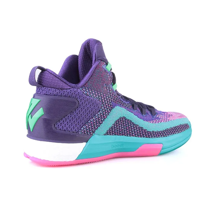 Adidas J Wall 2 Boost Primeknit 'Purple Green'-2
