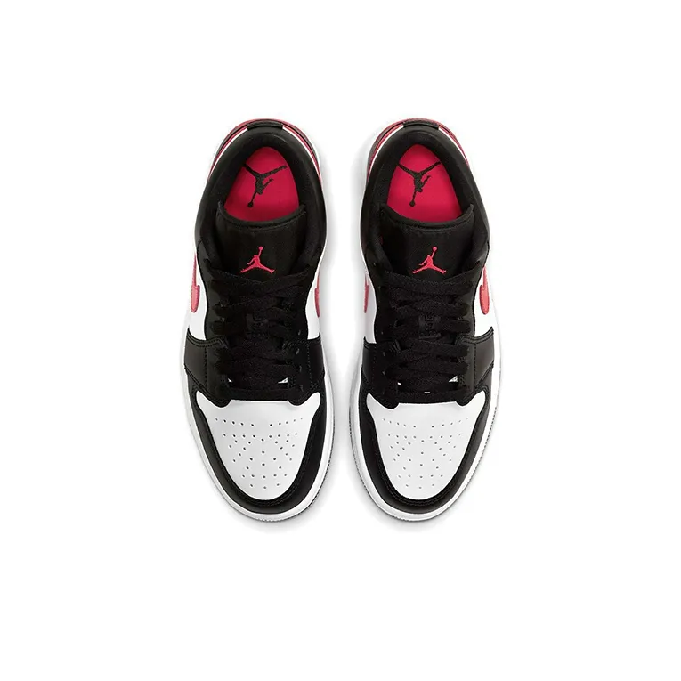 Jordan 1 Low Black Siren Red Women's-3