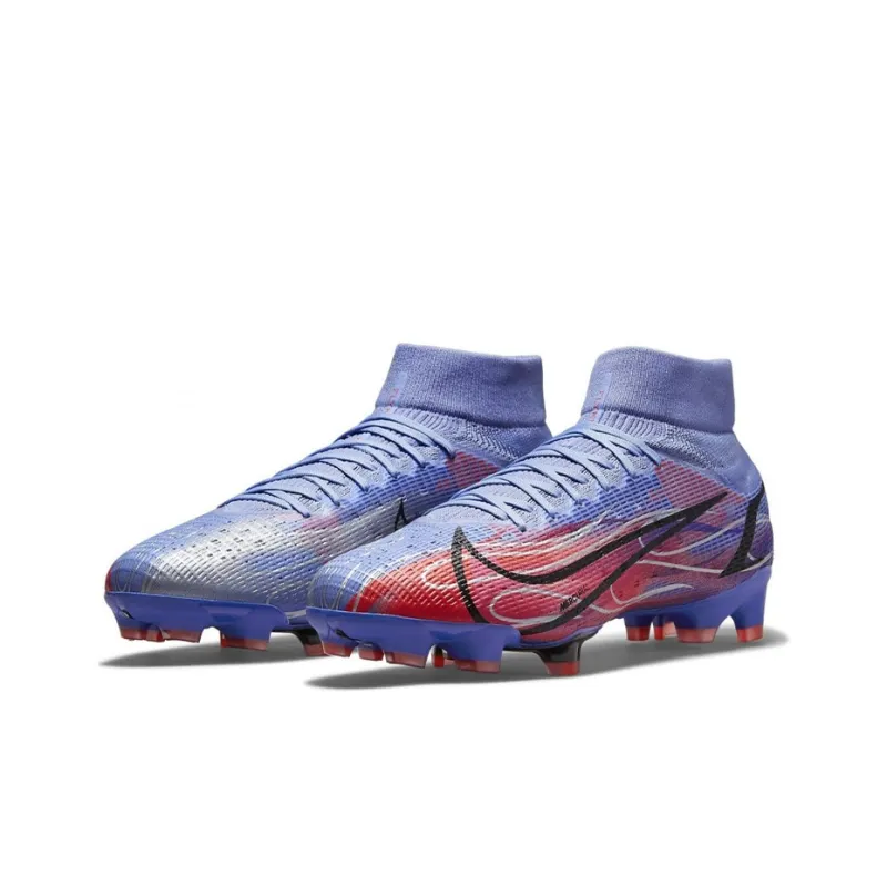 Nike Mercurial Superfly 8 Fg Kylian Mbappe Flames Purple Sole-2
