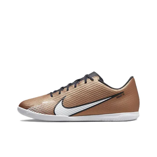 Nike Zoom Mercurial Vapor 15 Soccer Shoes Men Low-Top Gold White