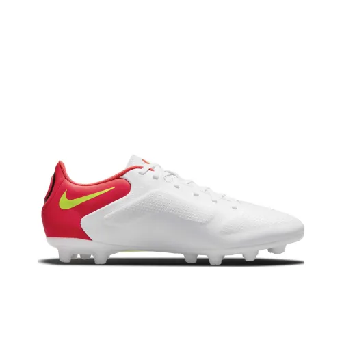 Nike Tiempo Legend 9 Soccer Shoes Men Low-Top White/Red/Yellow