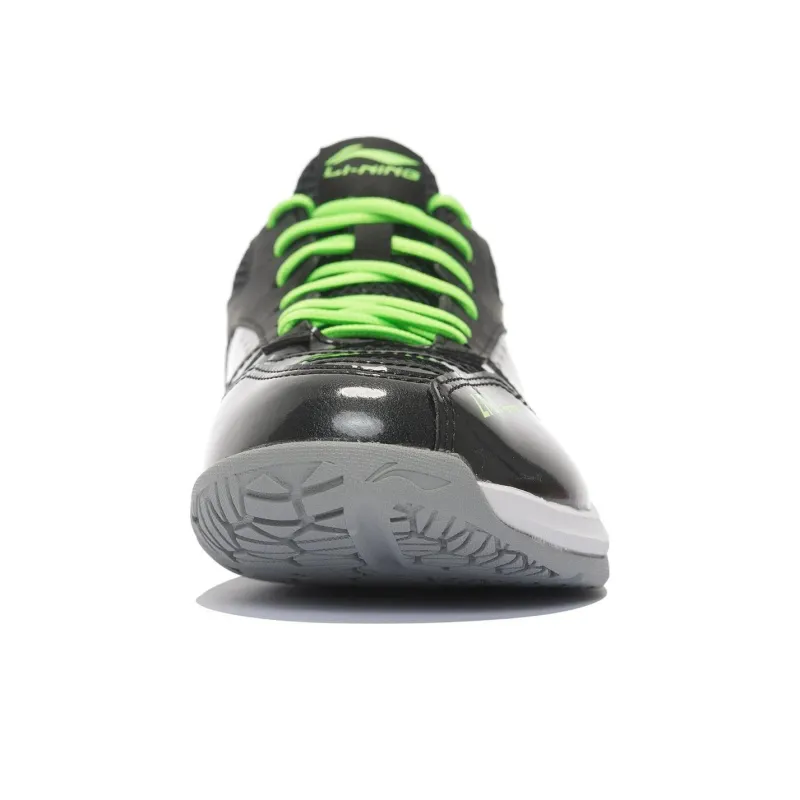 LiNing Thunder Series Training Anti Slip And Wear Resistant Breathable Low Top Badminton Shoes Unisex Black-4
