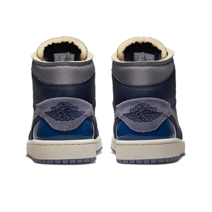 Jordan 1 Mid Se Craft Obsidian French Blue Ashen Slate White-4