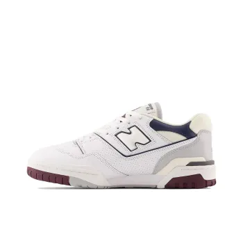 New Balance 550 White Natural Indigo Burgundy