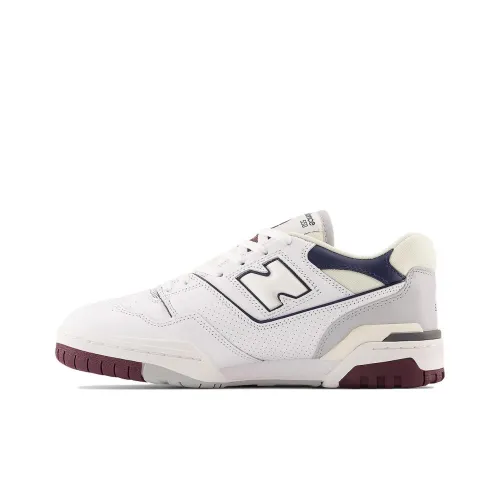 New Balance 550 "White/Indigo/Burgundy" Sneakers