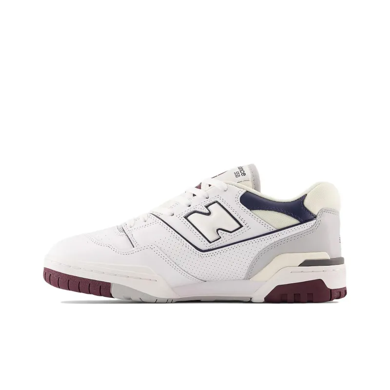 New Balance 550 'White/Indigo/Burgundy' Sneakers-0
