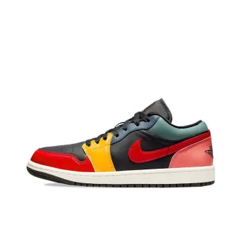 JORDAN Air JORDAN 1 Low Se Black Multi Color Women's