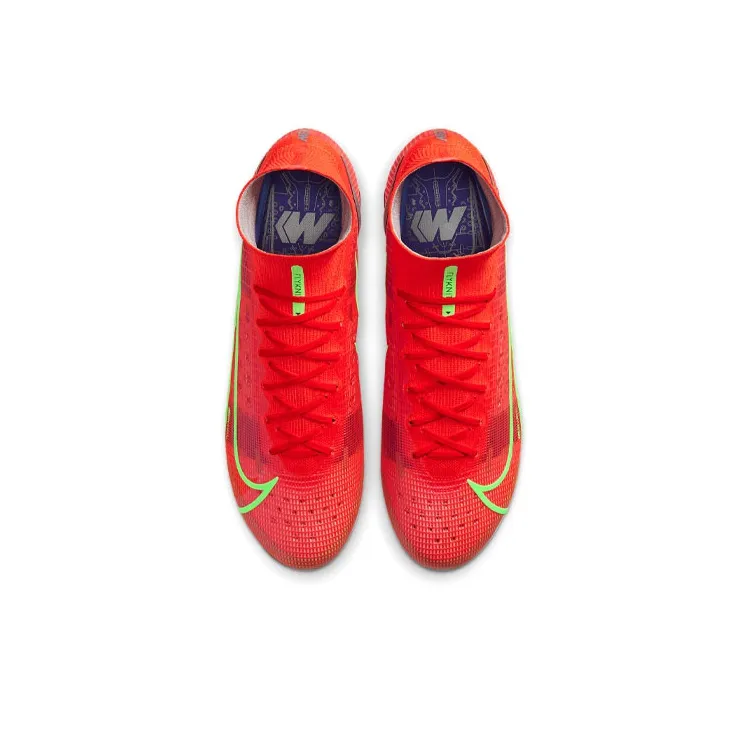 Nike Mercurial Superfly 8 Elite Ag Artificial Grass 'Red Neon Green'-3