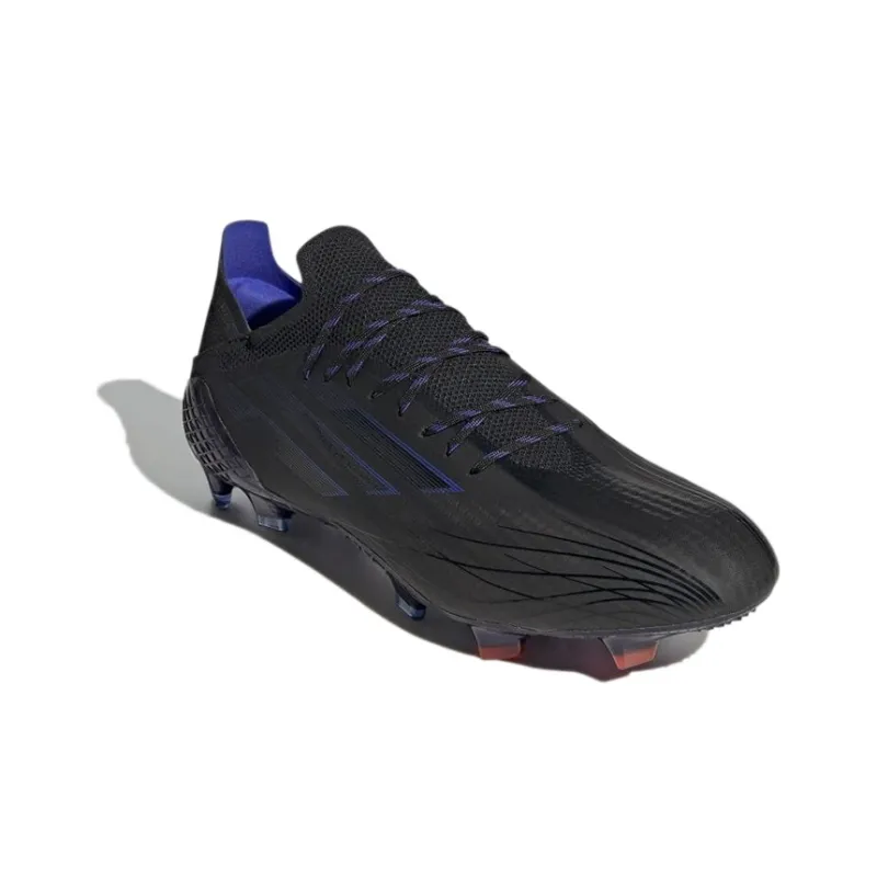 Adidas X Speedflow.1 Fg Core Black Sonic Ink Solar Yellow-2