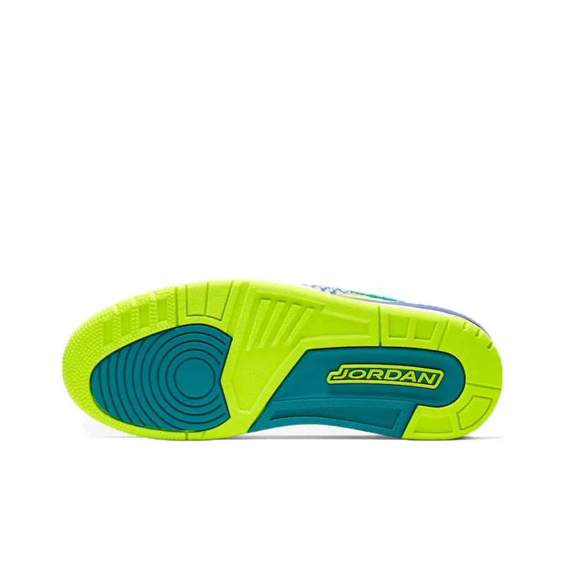 Jordan Legacy 312 Low Ultramarine Neon Yellow Aquamarine-4