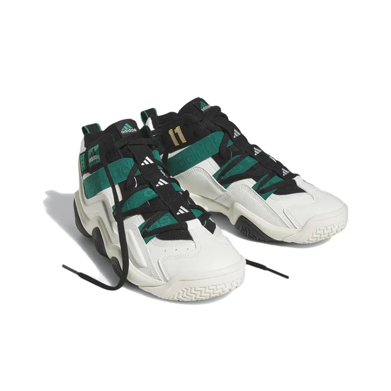 Adidas Top 10 2000 Off White Core Black Silver Metallic-2