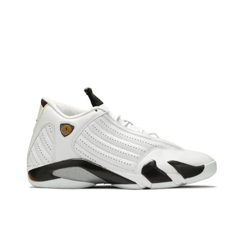 Jordan 14 Retro White Dark Cinder-1