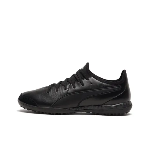 PUMA King Pro Soccer Shoes Men Low-Top Black/White