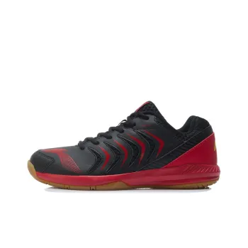 LINING Badminton Shoes Men Low-Top Black/Vermilion