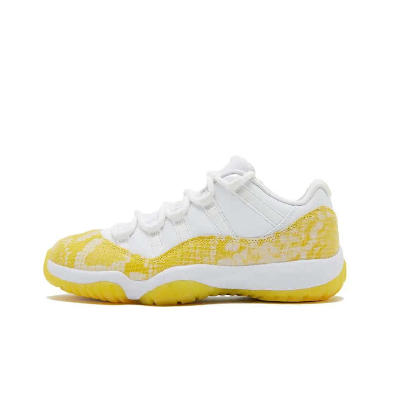 JORDAN 11 Retro Low Yellow Snakeskin Women's-0