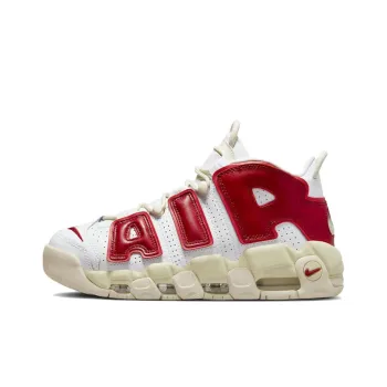 Nike Air More Uptempo White Red Sail Women's