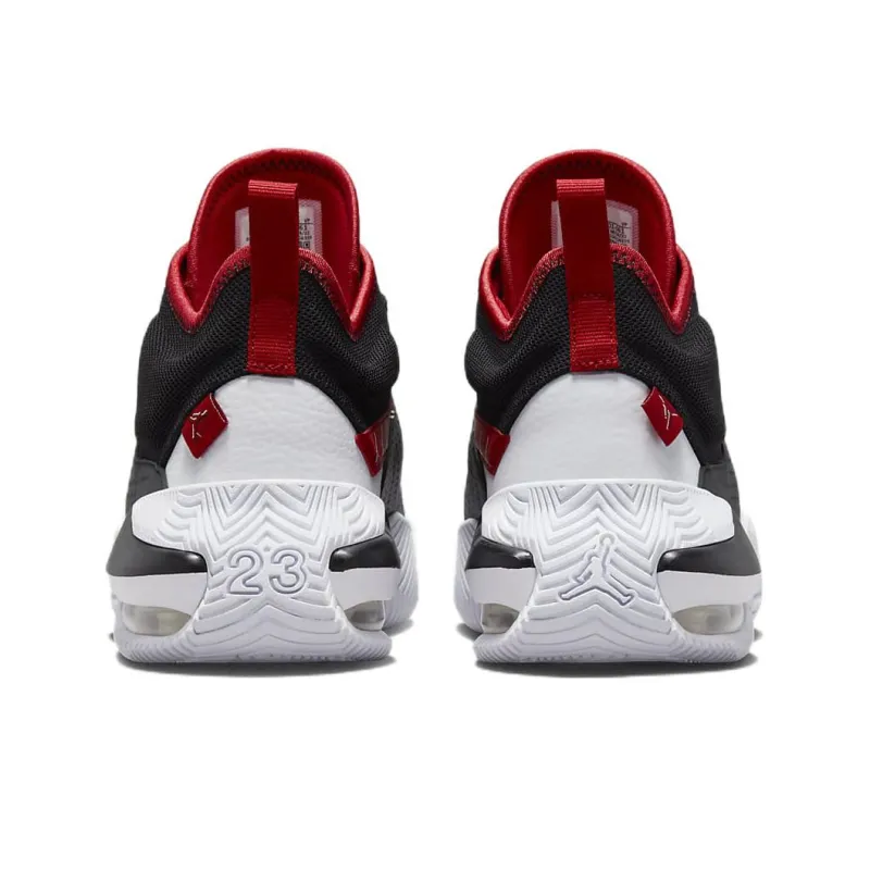 Jordan Stay Loyal 2 Black White Gym Red-4