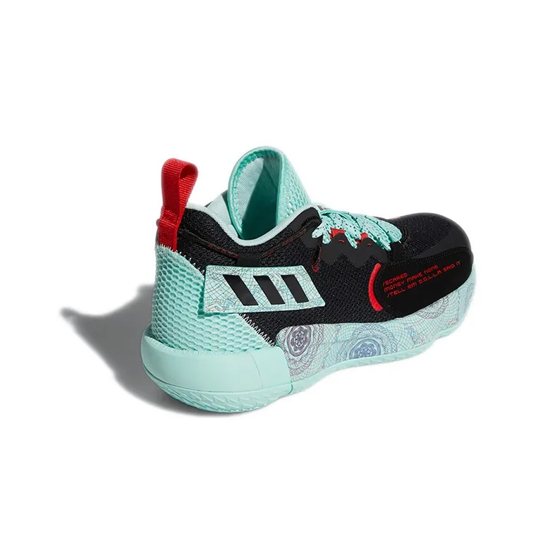 Adidas Dame 7 Extply Black Clear Mint-3