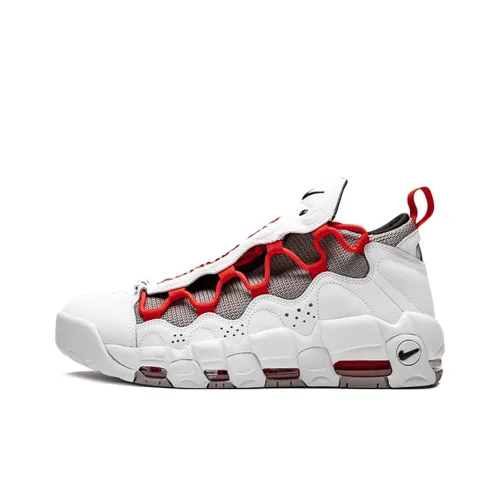 Nike Air More Money White Habanero Red Atmosphere Grey