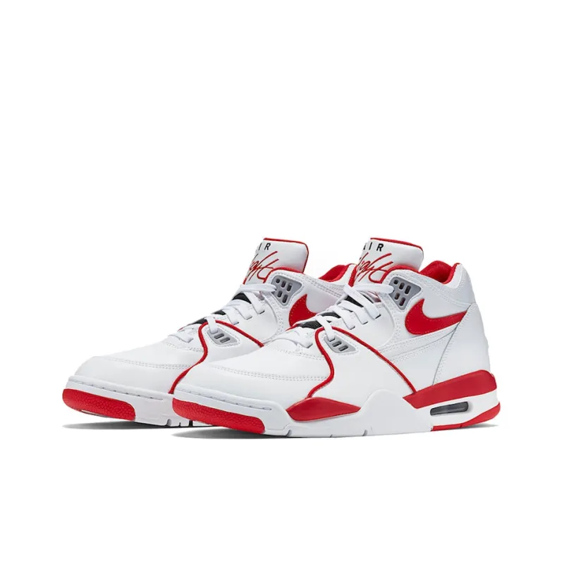 Nike Air Flight '89 White University Red-2