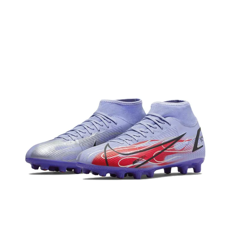 Nike Mercurial Superfly 8 Academy Km Hg 'Purple Red'-2