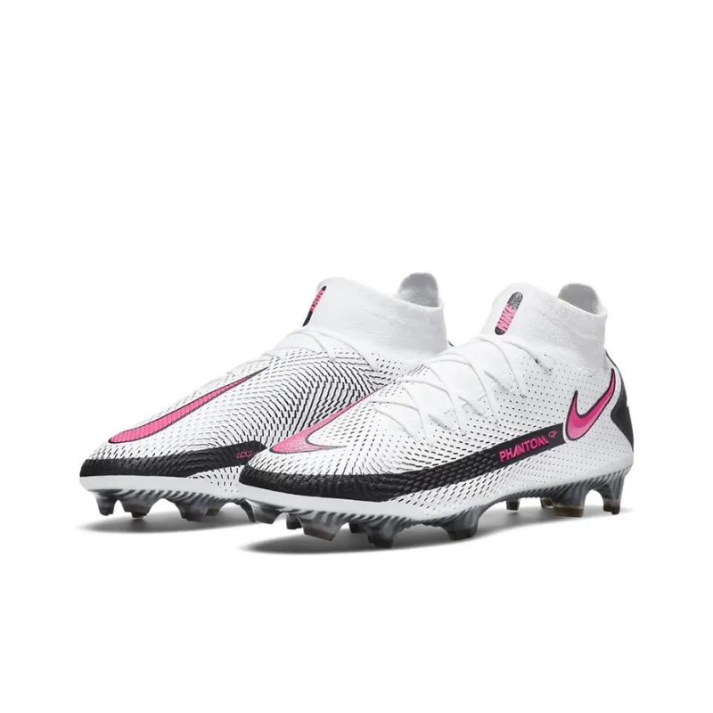 Nike Phantom Gt Elite Df Fg White Black Pink Blast-2