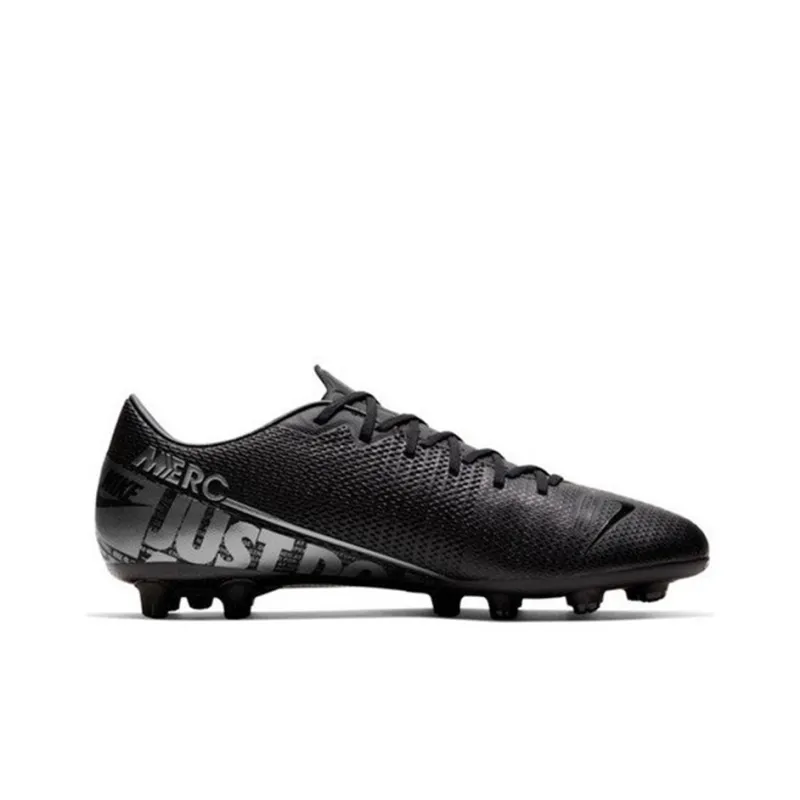 Nike Mercurial Vapor 13 Soccer Shoes Men Low-Top Black/Silver-1