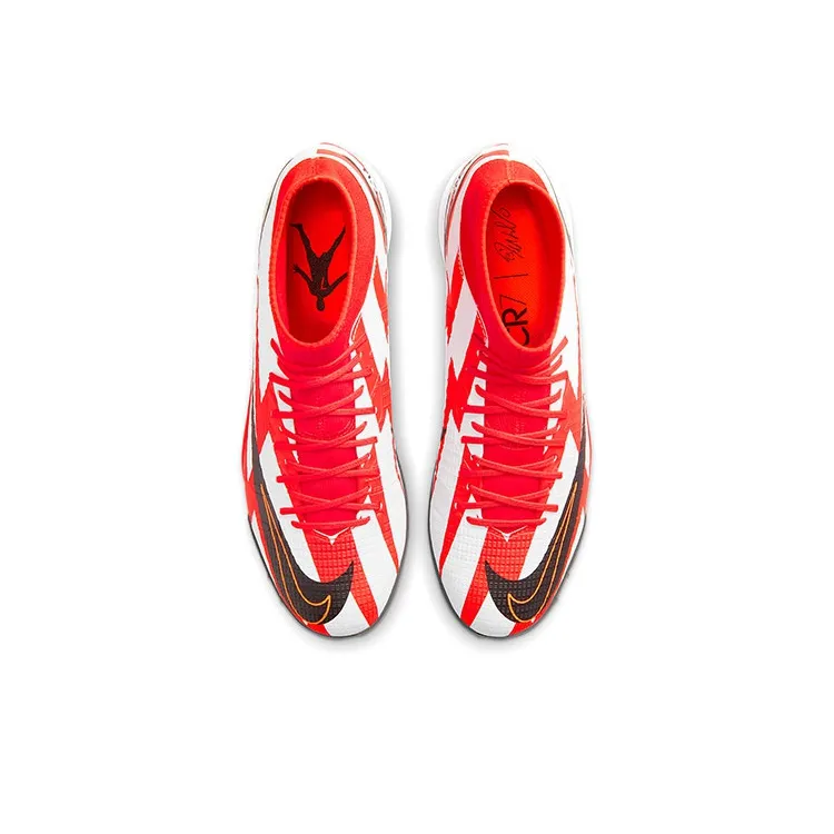 Nike Mercurial Superfly 8 Academy CR7 Tf Turf 'Red Black White'-3