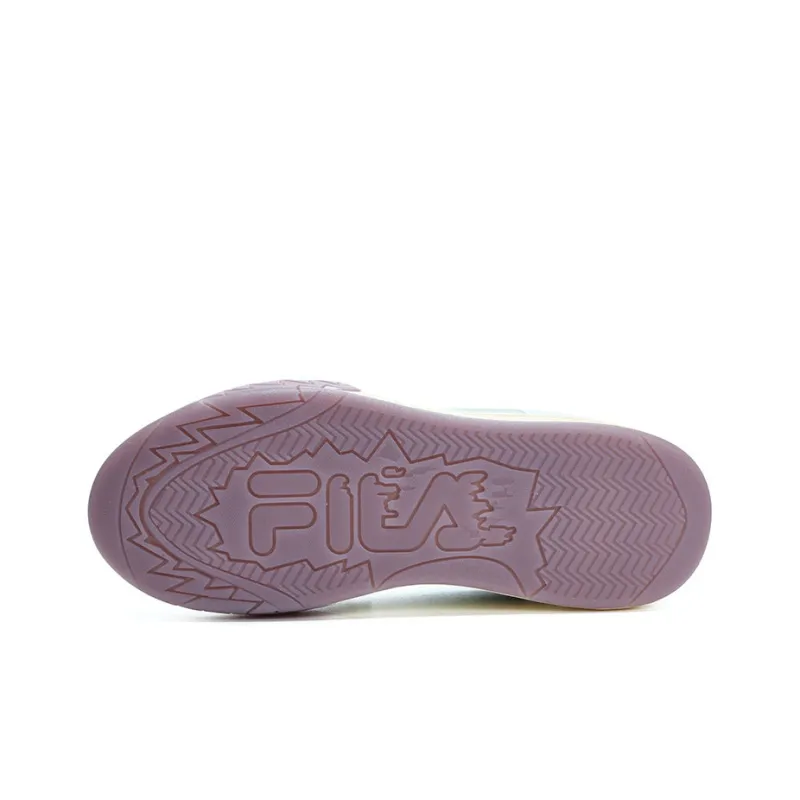 FILA FUSION Lifestyle Basketball Heritage Sneakers 'Blue White Purple' Women's-4