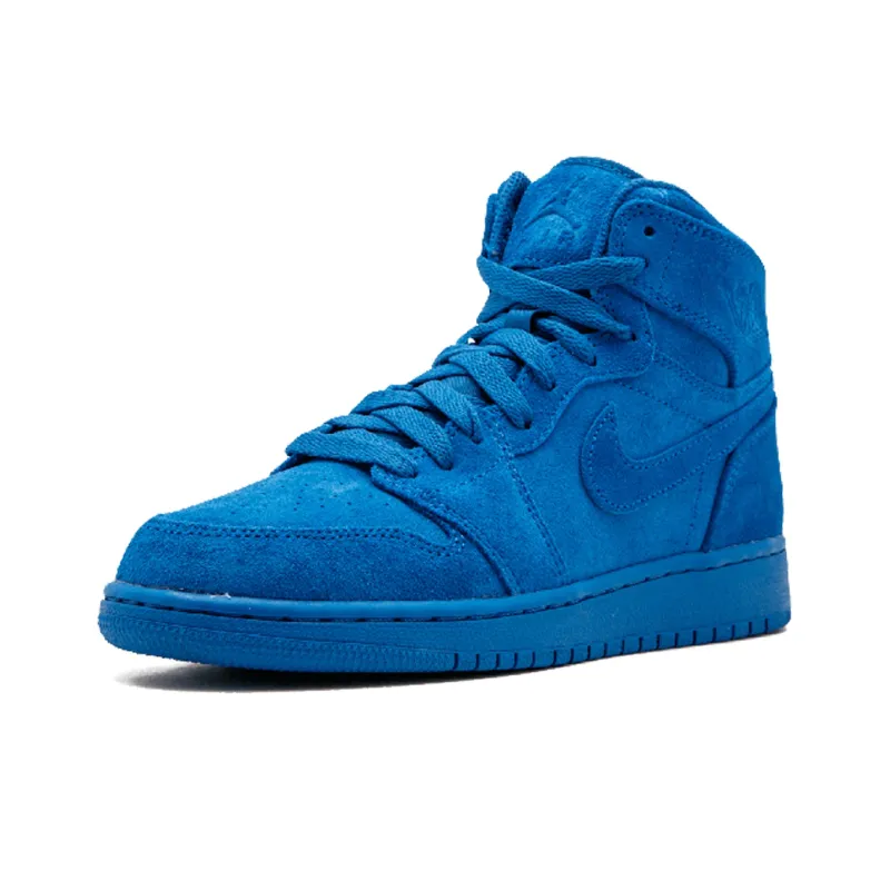 Jordan 1 Retro High Blue Suede GS-1