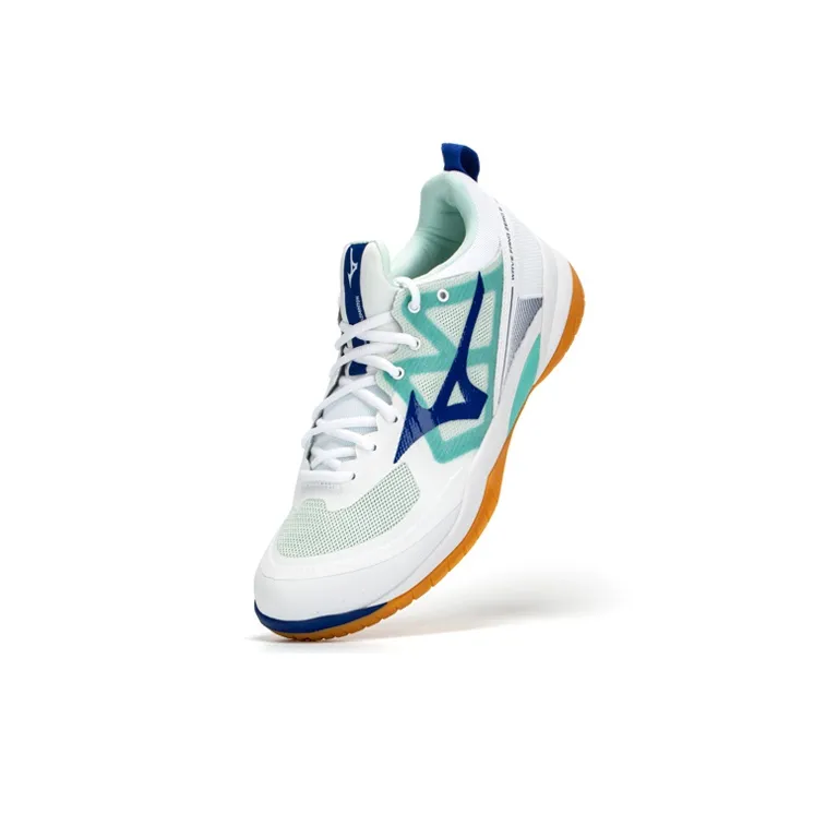Mizuno Wave Fang Zero 'White Teal Orange'-1