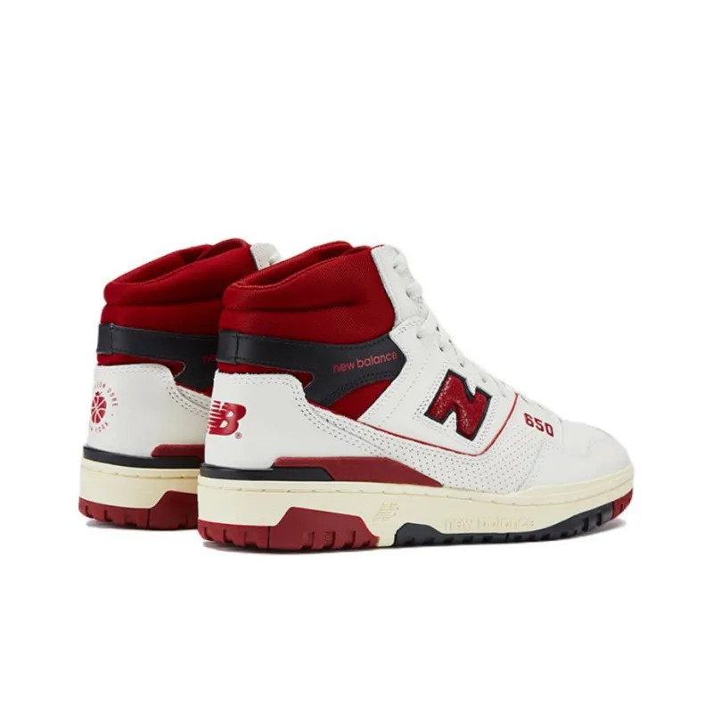 New Balance 650R Aime Leon Dore White Red-4