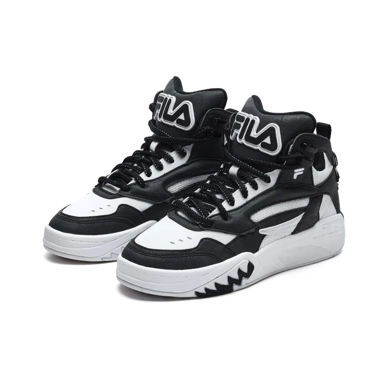 FILA FUSION Desperado Vintage Basketbal Shoes 'White Black' Women's-1