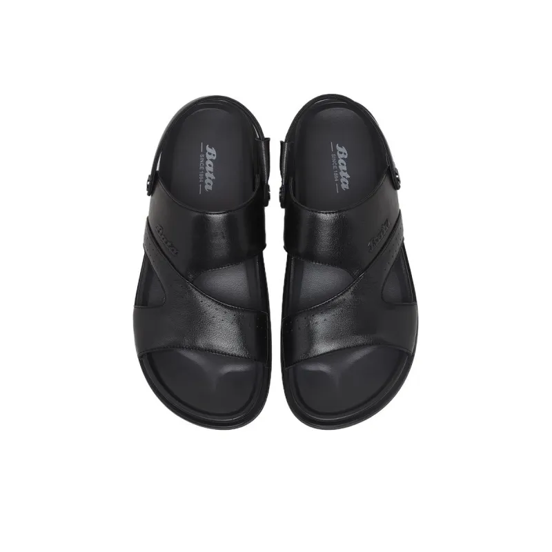 BATA Beach Sandals Men Brown/Black-9