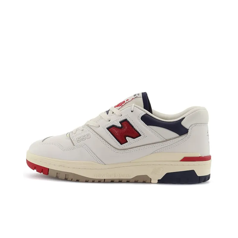 New Balance X Aimé Leon Dore 550 'White/Navy/Red' Sneakers-0