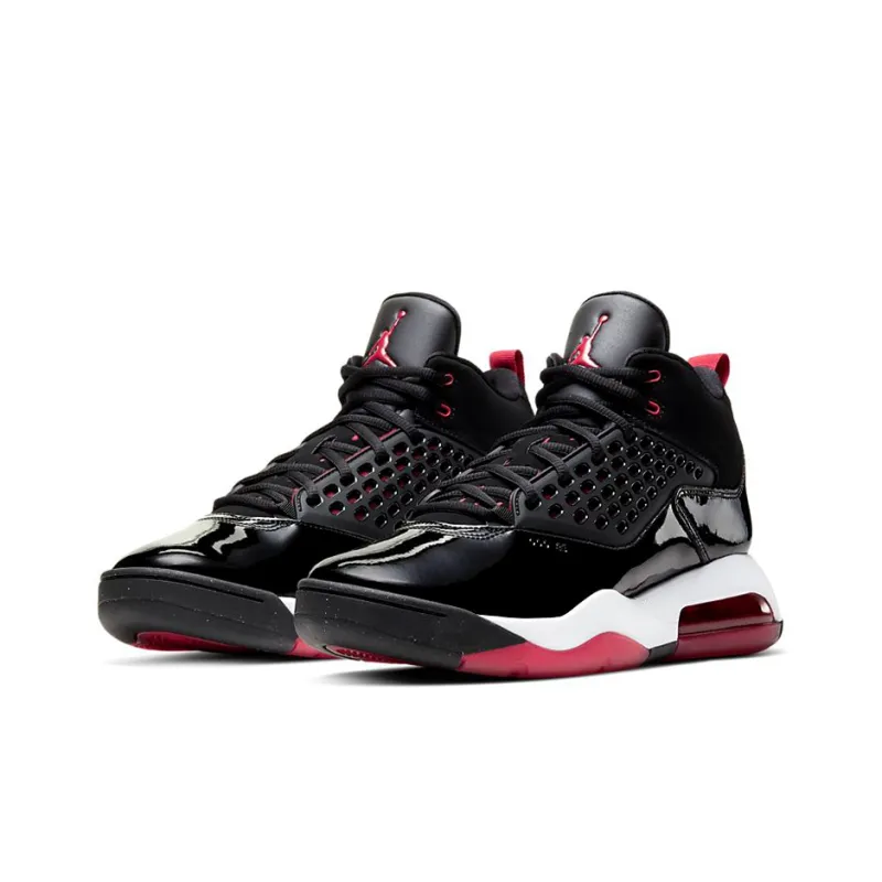 Jordan Maxin 200 Black Gym Red-2