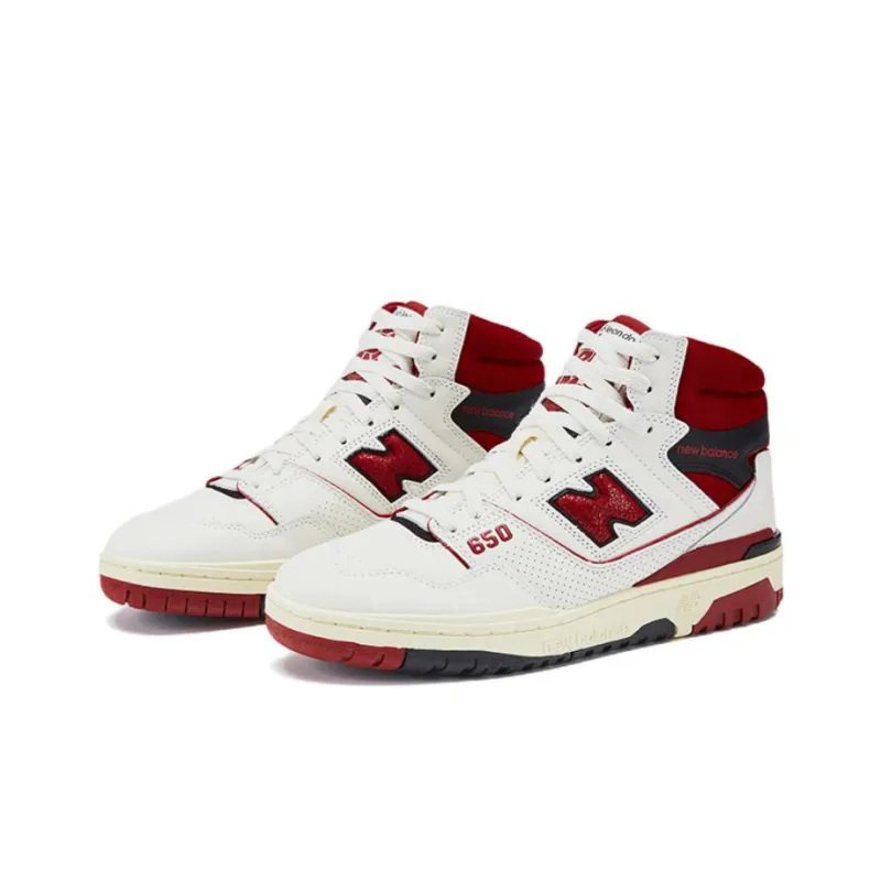 New Balance 650R Aime Leon Dore White Red-2
