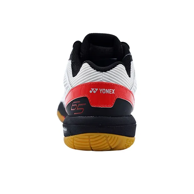 YONEX Power Cushion Low Top Badminton Shoes Men's White Red-3