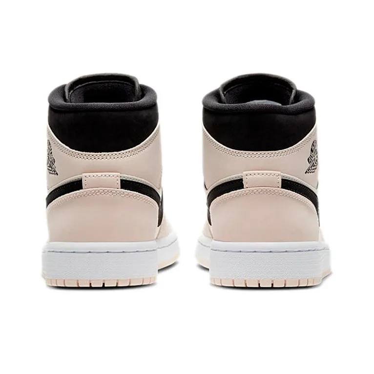 Jordan 1 Mid Barely Orange Women's-4