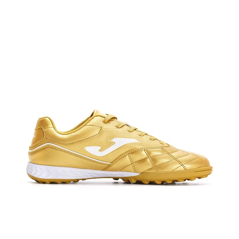 Joma TF Rubber Broken Studs Cushioning, Slip Resistant, Lightweight Soccer Shoes Men's Crimson Gold-1