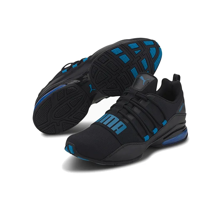 PUMA Cell Regulate Mesh Low top Running Shoes Black/Blue-2