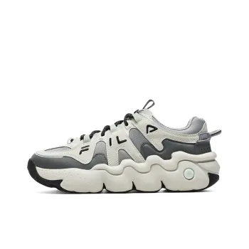 FILA Panini Basketball Shoes 'White Grey'