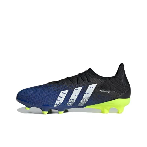 Adidas Predator Freak .3 Soccer Shoes Men Low-Top Black/Green/Blue