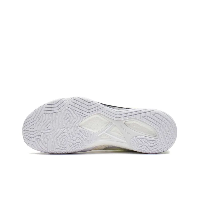 LINING Falcon 5 Badminton Shoes Unisex Low Top Standard White/Crystal Blue-5