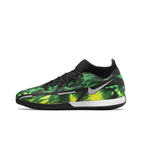 Nike Phantom GT Soccer Shoes Men Low-Top Black/Green