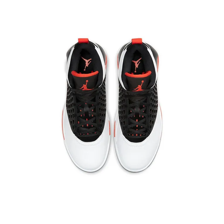 JORDAN Maxin 200 White Black Team Orange-3