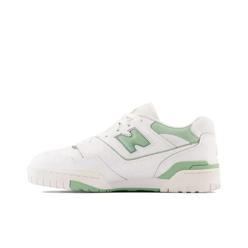 New Balance 550 White Mint Green