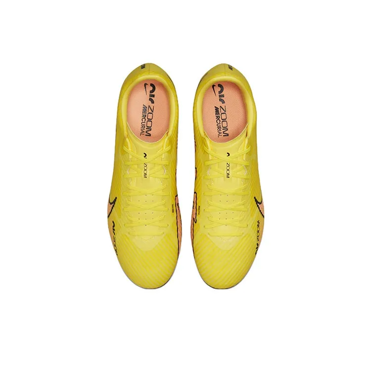 Nike Mercurial Vapor 15 Soccer Shoes Unisex Low Top Yellow/Pink-3