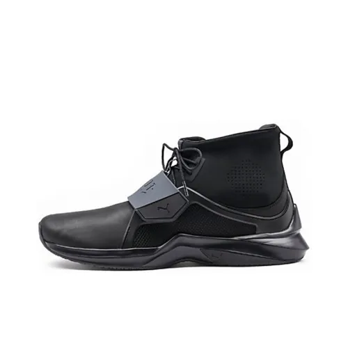 PUMA Leather Hi Rihanna Fenty Black Women's