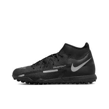 Nike Phantom GT Soccer Shoes Men Mid-Top Black/Silver